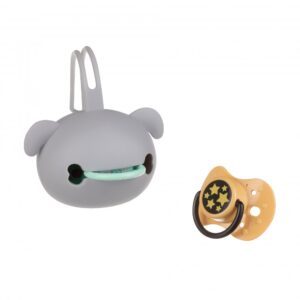 Cutiuta pentru suzete Akuku Catelus cu agatatoare,materiale sigura fara bpa, snur special ce permite agatarea la caruciorpatutscaun auto Cutiuta pentru suzete Akuku Catelus cu agatatoare,materiale sigura fara bpa, snur special ce permite agatarea la caruciorpatutscaun auto