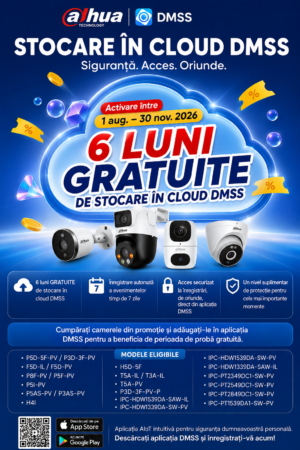 Camera supraveghere IP Dahua, Wi-Fi, 5MP, lentila 2.8mm, iluminare duala, detectie AI, microfon, IP67, IPC-HDW1539DA-SAW-IL-0280B Camera supraveghere IP Dahua, Wi-Fi, 5MP, lentila 2.8mm, iluminare duala, detectie AI, microfon, IP67, IPC-HDW1539DA-SAW-IL-0280B