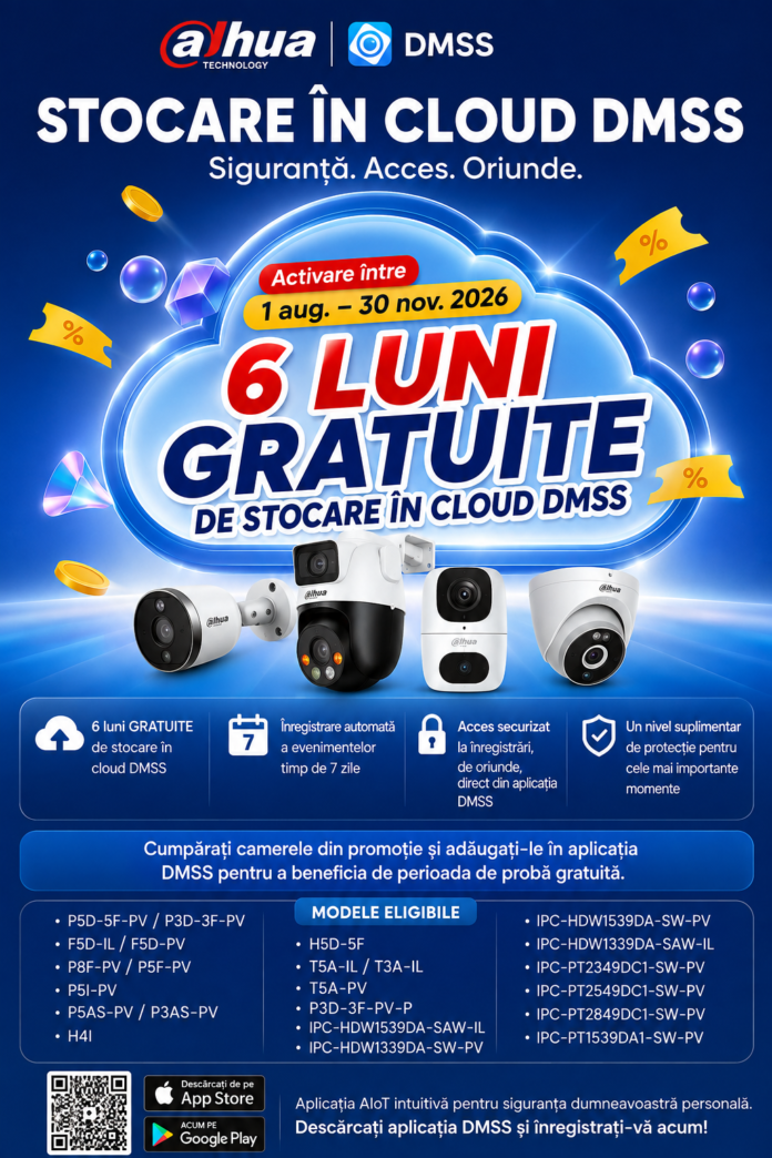 Camera supraveghere IP Dahua, Wi-Fi, 5MP, lentila 2.8mm, iluminare duala, detectie AI, microfon, IP67, IPC-HDW1539DA-SAW-IL-0280B Camera supraveghere IP Dahua, Wi-Fi, 5MP, lentila 2.8mm, iluminare duala, detectie AI, microfon, IP67, IPC-HDW1539DA-SAW-IL-0280B