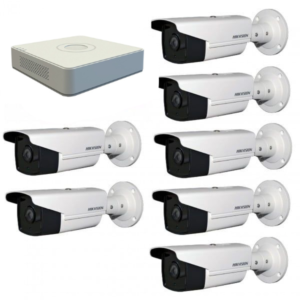 Kit Supraveghere full HD 1080P cu 7 Camere Exterior Exir 80m + DVR 8 canale video / 1 canal audio Kit Supraveghere full HD 1080P cu 7 Camere Exterior Exir 80m + DVR 8 canale video / 1 canal audio