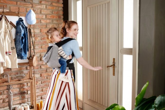 Marsupiu ergonomic Kinderkraft Adoree Mei Tai grey Marsupiu ergonomic Kinderkraft Adoree Mei Tai grey