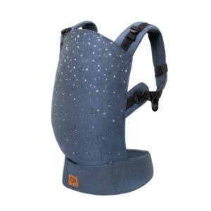 Marsupiu ergonomic Kinderkraft Nino pana la 20 kg confetti denim Marsupiu ergonomic Kinderkraft Nino pana la 20 kg confetti denim