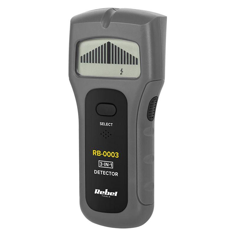 Detector metal, lemn, tensiune, 3 in 1, Rebel MIE-RB-0003 Detector metal, lemn, tensiune, 3 in 1, Rebel MIE-RB-0003