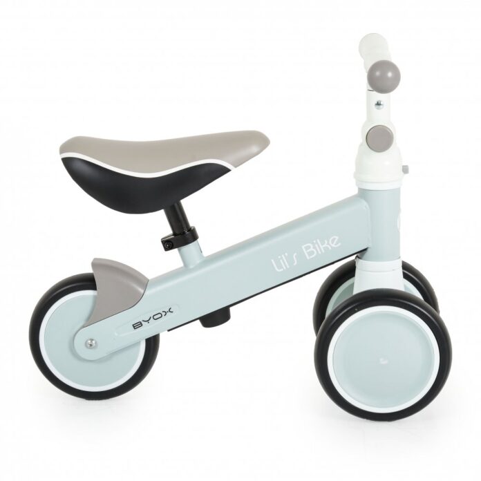Mini tricicleta de echilibru fara pedale Byox Lils bike Pink, sezut moale si reglabil pe inaltime, interval de viraj limitat, roti late din spuma EVA, potrivita copiilor de la 1 an Mini tricicleta de echilibru fara pedale Byox Lils bike Pink, sezut moale si reglabil pe inaltime, interval de viraj limitat, roti late din spuma EVA, potrivita copiilor de la 1 an
