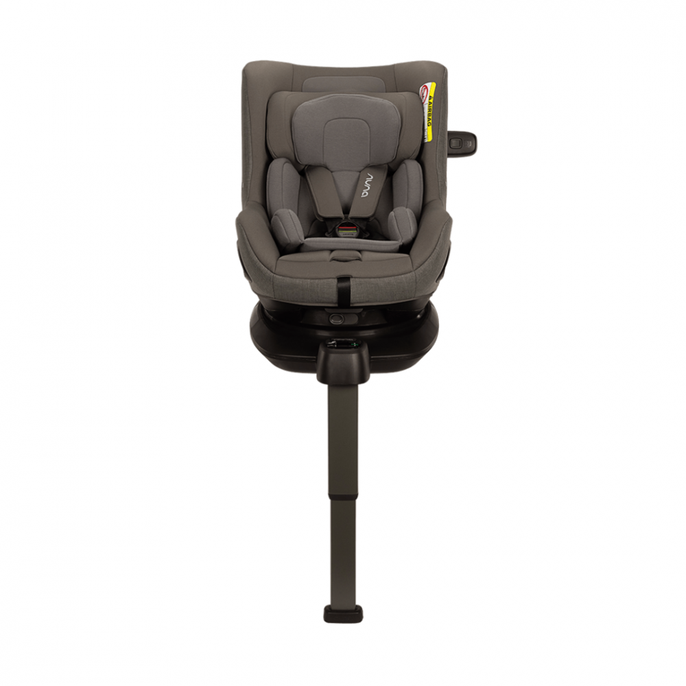 Scaun auto pentru copii Nuna PRUU Granite, 40-105 cm, testat ADAC si certificat R129, rotativ, spatar reglabil, tetiera ajustabila Scaun auto pentru copii Nuna PRUU Granite, 40-105 cm, testat ADAC si certificat R129, rotativ, spatar reglabil, tetiera ajustabila