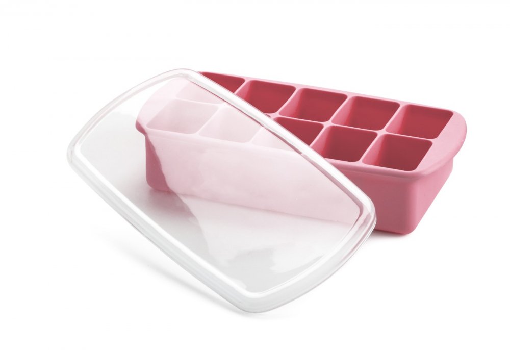 Recipient refrigerare hrana bebe Melii roz 59 ml x 10 cuburi Recipient refrigerare hrana bebe Melii roz 59 ml x 10 cuburi