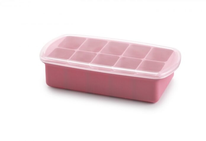 Recipient refrigerare hrana bebe Melii roz 59 ml x 10 cuburi Recipient refrigerare hrana bebe Melii roz 59 ml x 10 cuburi