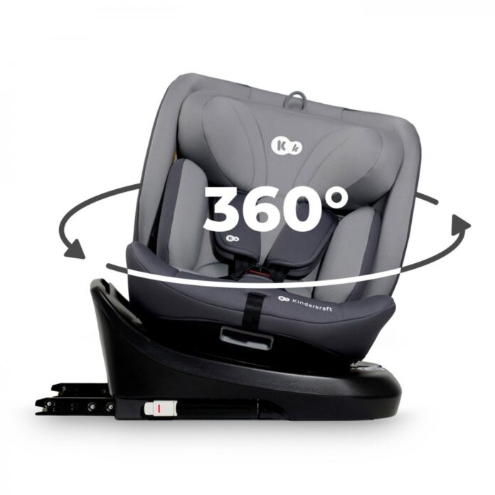 Scaun auto Kinderkraft I-Grow I-Size 40-150 cm grey Scaun auto Kinderkraft I-Grow I-Size 40-150 cm grey