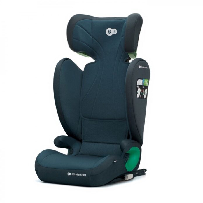 Scaun auto Kinderkraft Junior Fix 2 i-size 100-150 cm harbour blue Scaun auto Kinderkraft Junior Fix 2 i-size 100-150 cm harbour blue