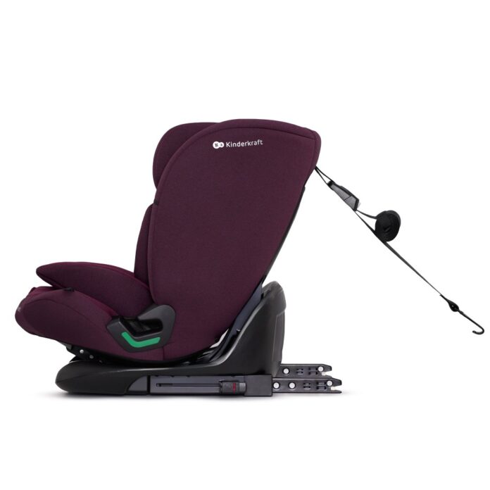 Scaun auto Kinderkraft Oneto3 i-size cu isofix 76-150 cm cherry pearl