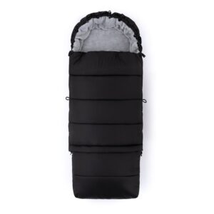 Sac de iarna Feedo multifunctional 3 in 1 pentru carucior, landou sau scaun auto 110 cm 0-3 ani black Sac de iarna Feedo multifunctional 3 in 1 pentru carucior, landou sau scaun auto 110 cm 0-3 ani black