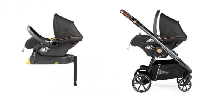 Scaun auto Peg Perego i-Size Primoviaggio Lounge 500 NegruGri 40-87 cm 0-13 kg testat ADAC Scaun auto Peg Perego i-Size Primoviaggio Lounge 500 NegruGri 40-87 cm 0-13 kg testat ADAC