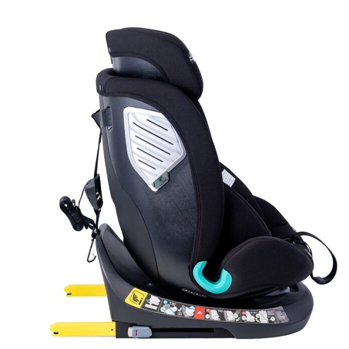 Scaun auto Deluxe Buf Boof i-Size cu isofix rotativ 360 grade 40-150 cm Saphir Red