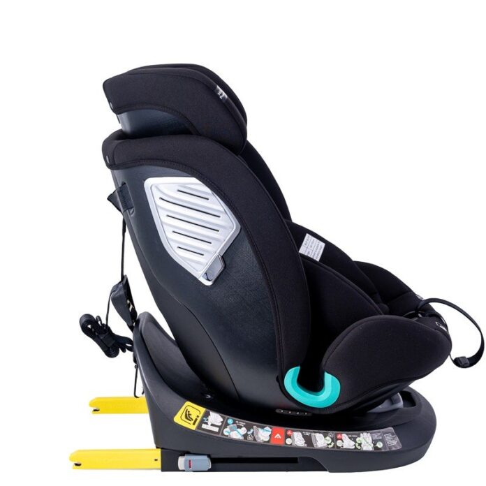 Scaun auto Deluxe Buf Boof i-Size cu isofix rotativ 360 grade 40-150 cm Saphir Red