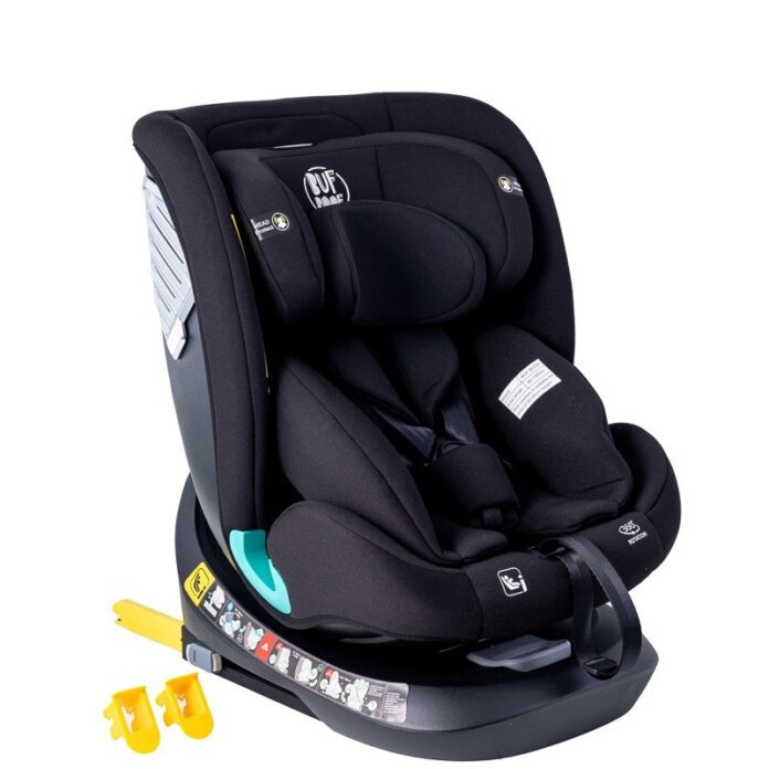 Scaun auto Deluxe Buf Boof i-Size cu isofix rotativ 360 grade 40-150 cm Saphir Red