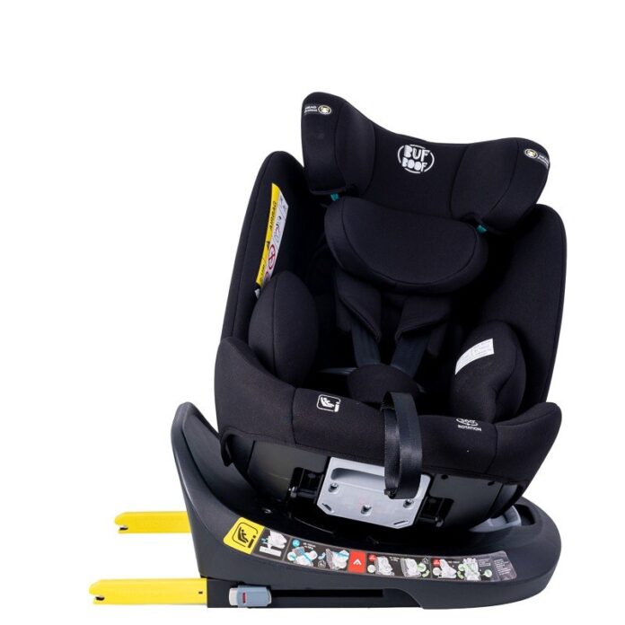 Scaun auto Deluxe Buf Boof i-Size cu isofix rotativ 360 grade 40-150 cm Saphir Red Scaun auto Deluxe Buf Boof i-Size cu isofix rotativ 360 grade 40-150 cm Saphir Red
