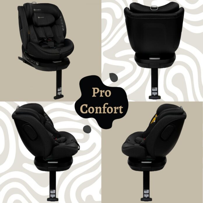 Scaun auto Appekids I-Size 40-150 cm Rear Facing 360 Pro Confort green