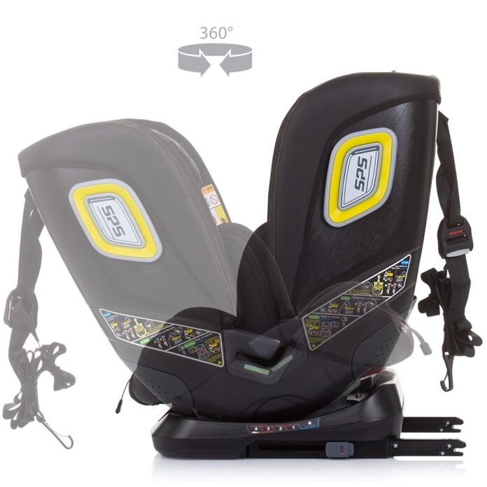Scaun auto Chipolino Next Gen I-Size 40-150 cm ebony cu sistem Isofix Scaun auto Chipolino Next Gen I-Size 40-150 cm ebony cu sistem Isofix