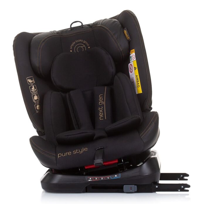 Scaun auto Chipolino Next Gen I-Size 40-150 cm ebony cu sistem Isofix Scaun auto Chipolino Next Gen I-Size 40-150 cm ebony cu sistem Isofix