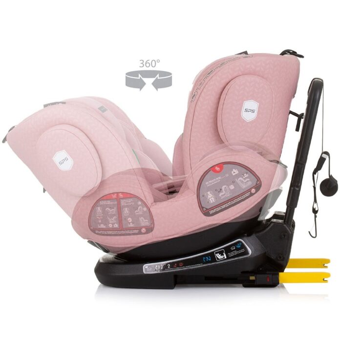 Scaun auto Chipolino Peak I-Size 40-150 cm flamingo cu sistem Isofix Scaun auto Chipolino Peak I-Size 40-150 cm flamingo cu sistem Isofix