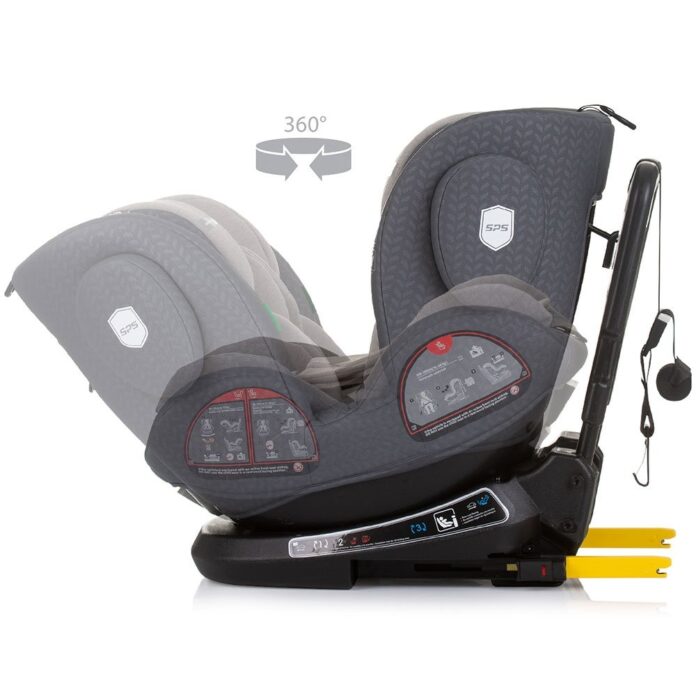 Scaun auto Chipolino Peak I-Size 40-150 cm granite cu sistem Isofix Scaun auto Chipolino Peak I-Size 40-150 cm granite cu sistem Isofix