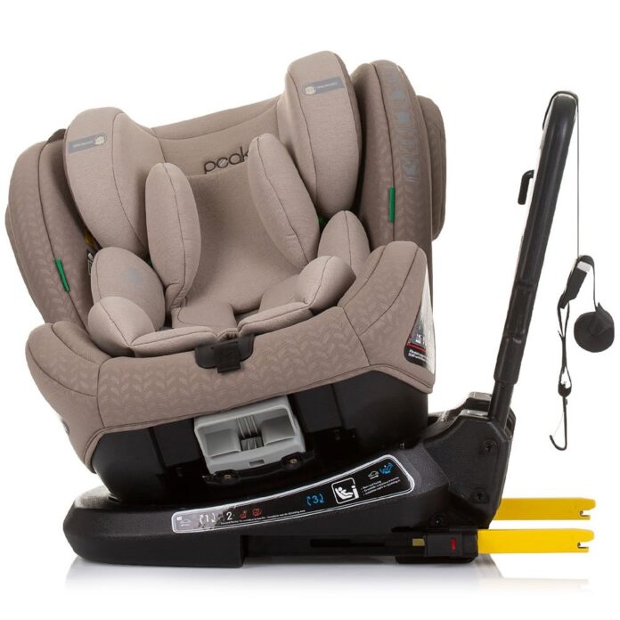 Scaun auto Chipolino Peak I-Size 40-150 cm macadamia cu sistem Isofix Scaun auto Chipolino Peak I-Size 40-150 cm macadamia cu sistem Isofix