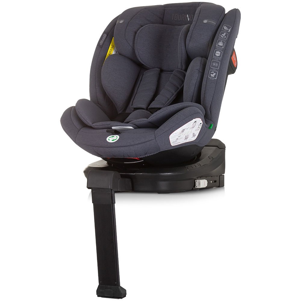 Scaun auto Chipolino Tourino I-Size 40-150 cm granite cu sistem Isofix Scaun auto Chipolino Tourino I-Size 40-150 cm granite cu sistem Isofix