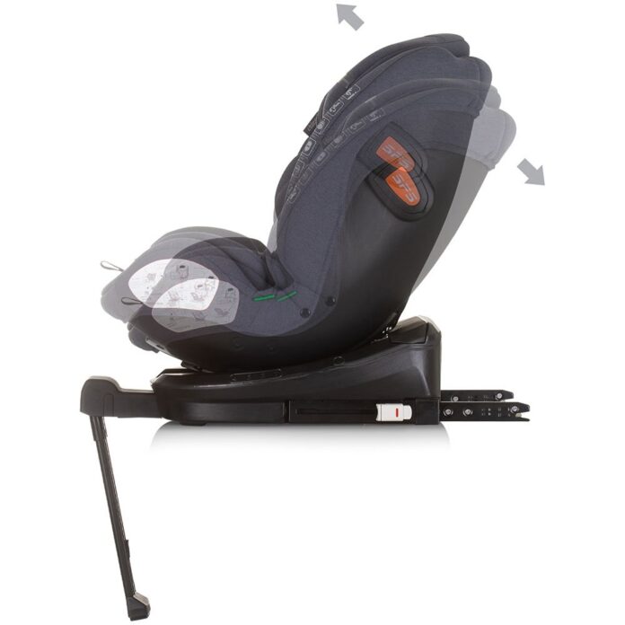 Scaun auto Chipolino Tourino I-Size 40-150 cm granite cu sistem Isofix Scaun auto Chipolino Tourino I-Size 40-150 cm granite cu sistem Isofix