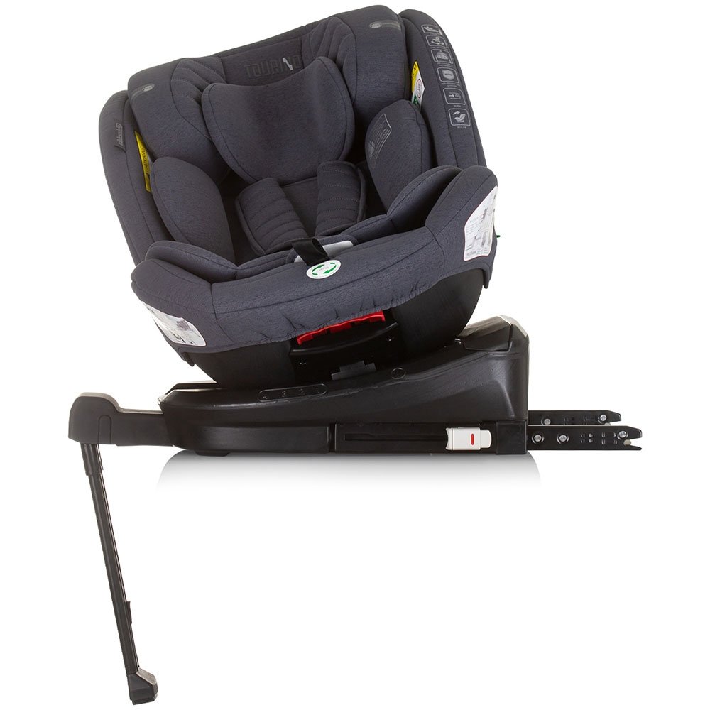 Scaun auto Chipolino Tourino I-Size 40-150 cm granite cu sistem Isofix Scaun auto Chipolino Tourino I-Size 40-150 cm granite cu sistem Isofix