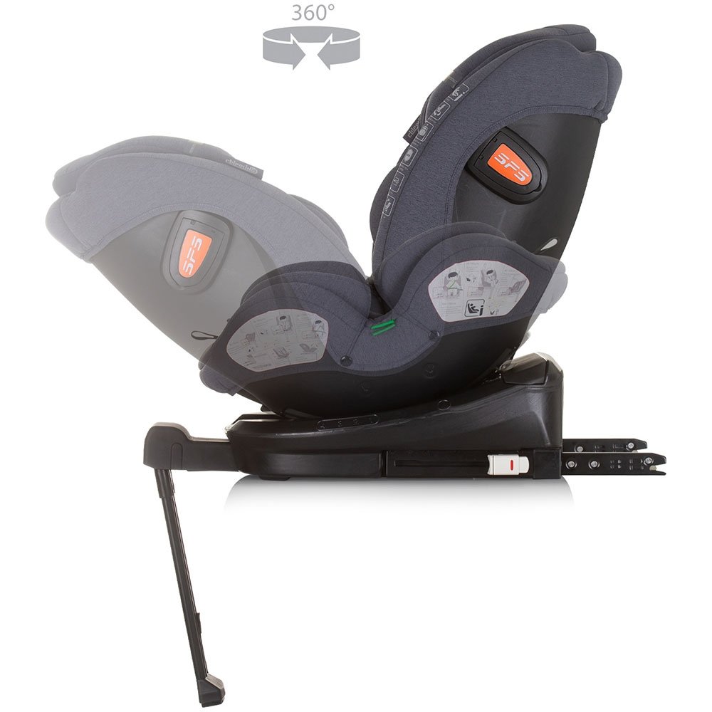 Scaun auto Chipolino Tourino I-Size 40-150 cm granite cu sistem Isofix Scaun auto Chipolino Tourino I-Size 40-150 cm granite cu sistem Isofix