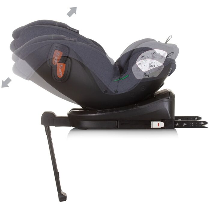Scaun auto Chipolino Tourino I-Size 40-150 cm granite cu sistem Isofix Scaun auto Chipolino Tourino I-Size 40-150 cm granite cu sistem Isofix