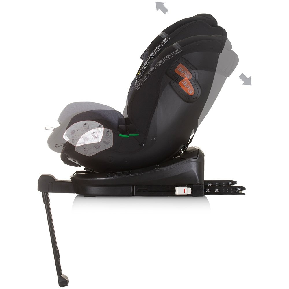 Scaun auto Chipolino Tourino I-Size 40-150 cm obsidian cu sistem Isofix Scaun auto Chipolino Tourino I-Size 40-150 cm obsidian cu sistem Isofix