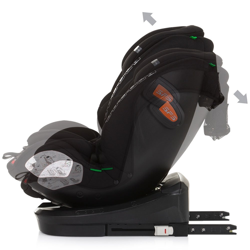 Scaun auto Chipolino Volare I-Size 40-150 cm obsidian cu sistem Isofix Scaun auto Chipolino Volare I-Size 40-150 cm obsidian cu sistem Isofix