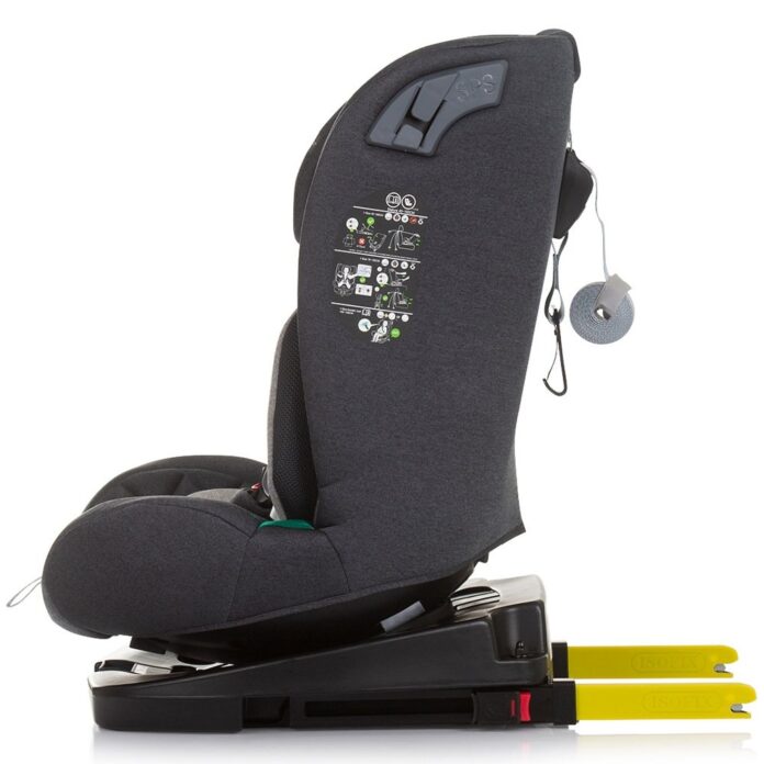 Scaun auto Chipolino X Factor I-Size 40-150 cm granite cu sistem Isofix