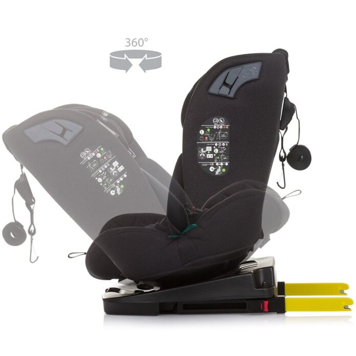 Scaun auto Chipolino X Factor I-Size 40-150 cm obsidian cu sistem Isofix Scaun auto Chipolino X Factor I-Size 40-150 cm obsidian cu sistem Isofix