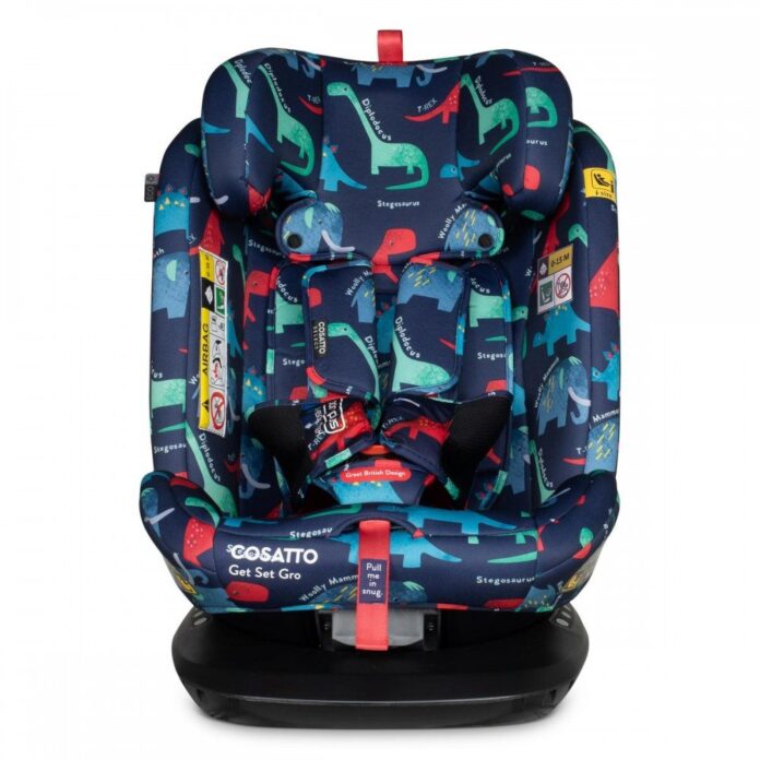 Scaun auto Cosatto Get Set Gro D Is For Dino I-Size Rotativ 360, Certificare ADAC, Spatar si Tetiera reglabile, Husa detasabila, Isofix, TopTether, 40-150 cm Scaun auto Cosatto Get Set Gro D Is For Dino I-Size Rotativ 360, Certificare ADAC, Spatar si Tetiera reglabile, Husa detasabila, Isofix, TopTether, 40-150 cm