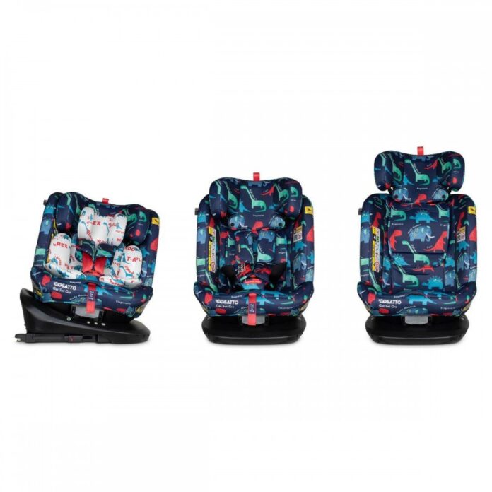 Scaun auto Cosatto Get Set Gro D Is For Dino I-Size Rotativ 360, Certificare ADAC, Spatar si Tetiera reglabile, Husa detasabila, Isofix, TopTether, 40-150 cm Scaun auto Cosatto Get Set Gro D Is For Dino I-Size Rotativ 360, Certificare ADAC, Spatar si Tetiera reglabile, Husa detasabila, Isofix, TopTether, 40-150 cm