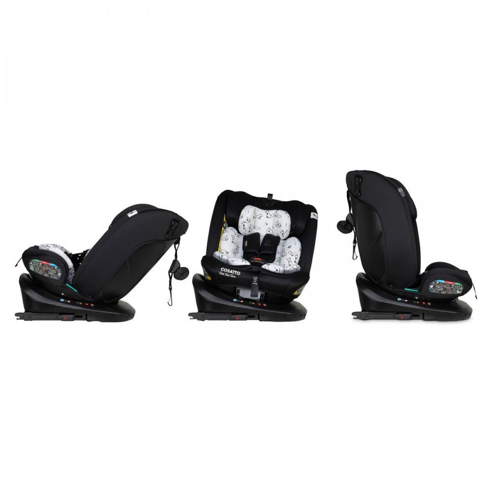 Scaun auto Cosatto Get Set Gro Foxed I-Size Rotativ 360, Certificare ADAC, Spatar si Tetiera reglabile, Husa detasabila, Isofix, TopTether, 40-150 cm Scaun auto Cosatto Get Set Gro Foxed I-Size Rotativ 360, Certificare ADAC, Spatar si Tetiera reglabile, Husa detasabila, Isofix, TopTether, 40-150 cm