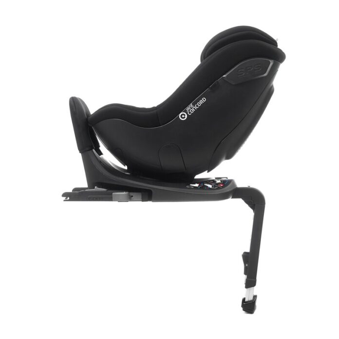 Scaun auto Jane Iflow I-Size rotire 360 grade 40-105 cm cu isofix si picior stabilizator Matt Gray