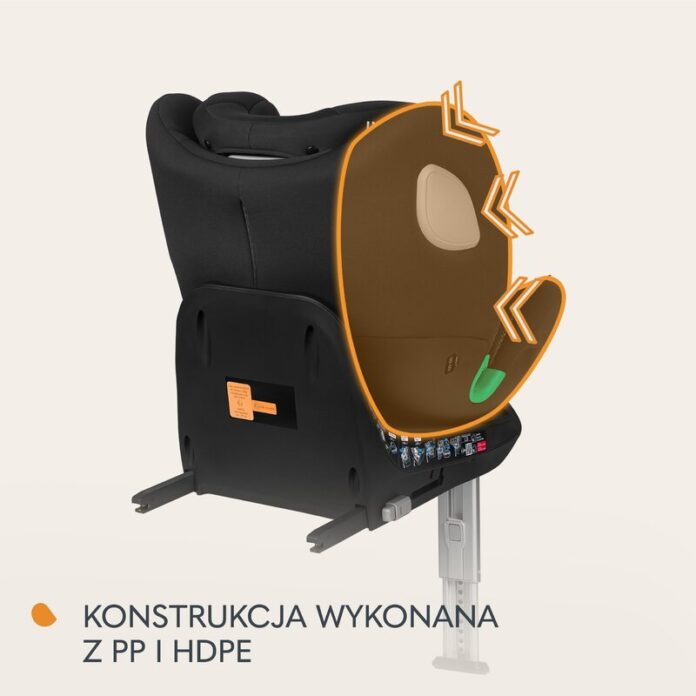 Scaun auto Lionelo Braam Air i-Size 0-36 kg 40-150 cm cu isofix gri