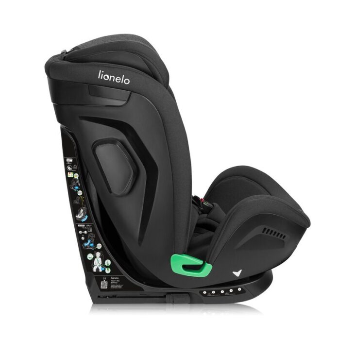 Scaun auto Lionelo Harper i-Size cu isofix 76-150 cm gri