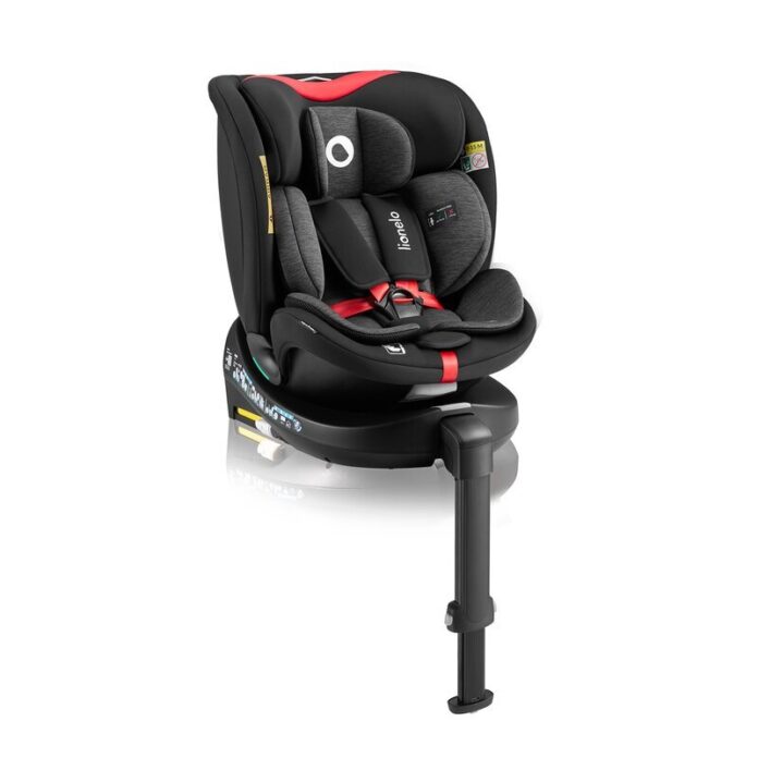 Scaun auto Lionelo i-Size Navy 40-150 cm cu isofix negrurosu Scaun auto Lionelo i-Size Navy 40-150 cm cu isofix negrurosu