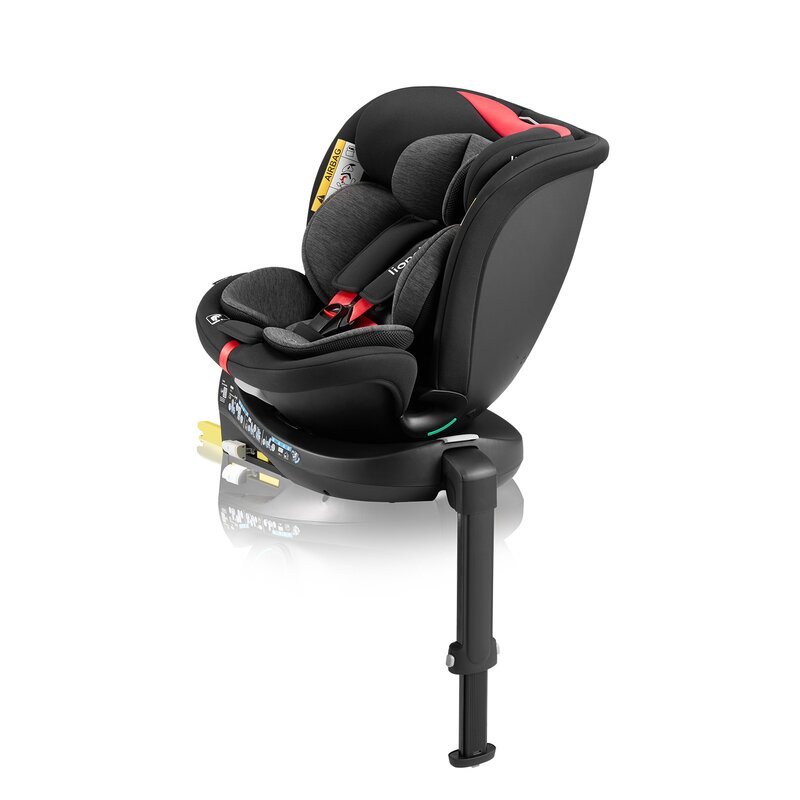 Scaun auto Lionelo i-Size Navy 40-150 cm cu isofix negrurosu Scaun auto Lionelo i-Size Navy 40-150 cm cu isofix negrurosu