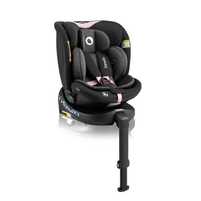 Scaun auto Lionelo i-Size Navy 40-150 cm cu isofix negruroz
