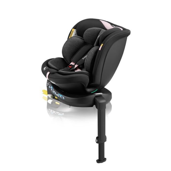 Scaun auto Lionelo i-Size Navy 40-150 cm cu isofix negruroz