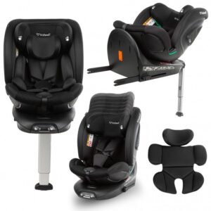 Scaun auto Kidwell GoCar Gri cu isofix, grupa 40-135 cm, i-Size, omologare R129, rotativ 360, protectie laterala ASP Scaun auto Kidwell GoCar Gri cu isofix, grupa 40-135 cm, i-Size, omologare R129, rotativ 360, protectie laterala ASP