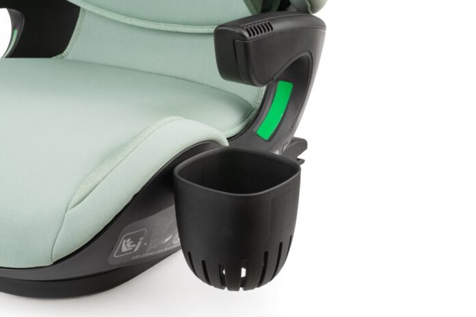 Scaun auto compact Kidnort cu SPS, isofix, Tetiera si spatar reglabile, prevazut cu cotiere, I-Size 100-150cm R-129 Natt Blue