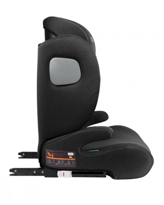 Scaun auto cu isofix KikkaBoo 100-150 cm i-Track i-SIZE Light Grey