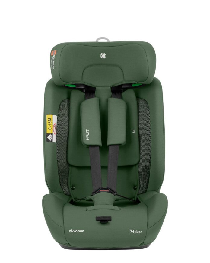 Scaun auto cu isofix KikkaBoo 76-150 cm i-Flit i-SIZE Army Green,conectori Isofix telescopici,tetiera reglabila in 12 pozitii,perna reductor,ghidaj multi centura,SPS-sistem de protectie laterala,top tether,spatar reglabil Scaun auto cu isofix KikkaBoo 76-150 cm i-Flit i-SIZE Army Green,conectori Isofix telescopici,tetiera reglabila in 12 pozitii,perna reductor,ghidaj multi centura,SPS-sistem de protectie laterala,top tether,spatar reglabil