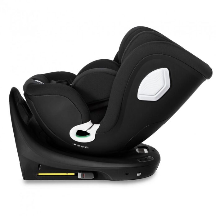 Scaun auto pentru copii, Kidnort, cu baza isofix, picior stabilizator, rotativ 360, i-Size R129, tetiera cu spuma de memorie, 40-150 cm, parasolar reglabil, Orn Grey Scaun auto pentru copii, Kidnort, cu baza isofix, picior stabilizator, rotativ 360, i-Size R129, tetiera cu spuma de memorie, 40-150 cm, parasolar reglabil, Orn Grey
